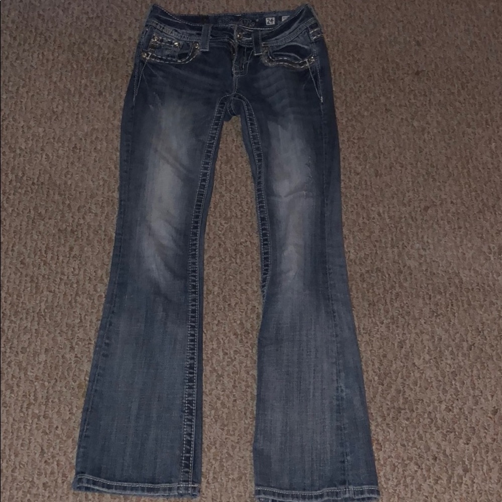 Women’s size 24x29 Miss Me flare jeans